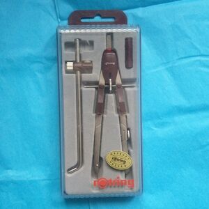 Vintage ROtring Compass Set 530 116 2 With Case.